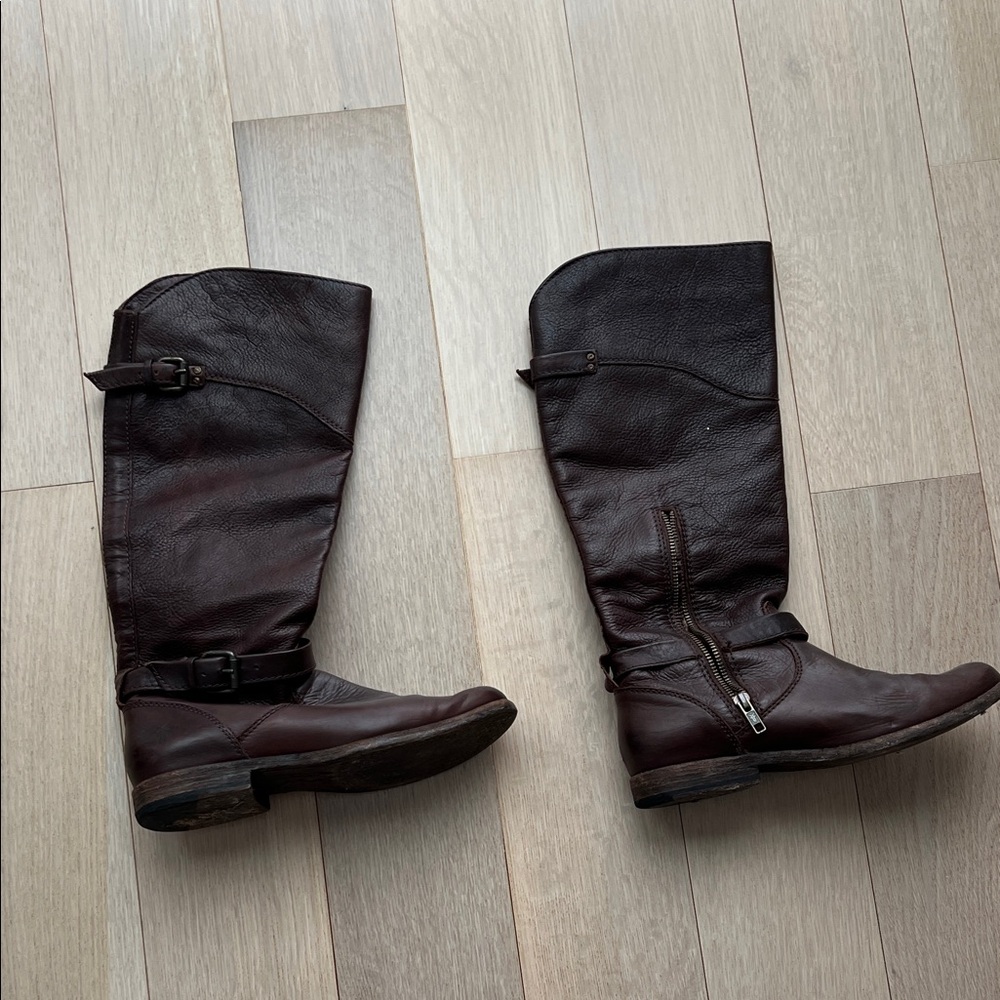 Frye Dark Brown Leather boots